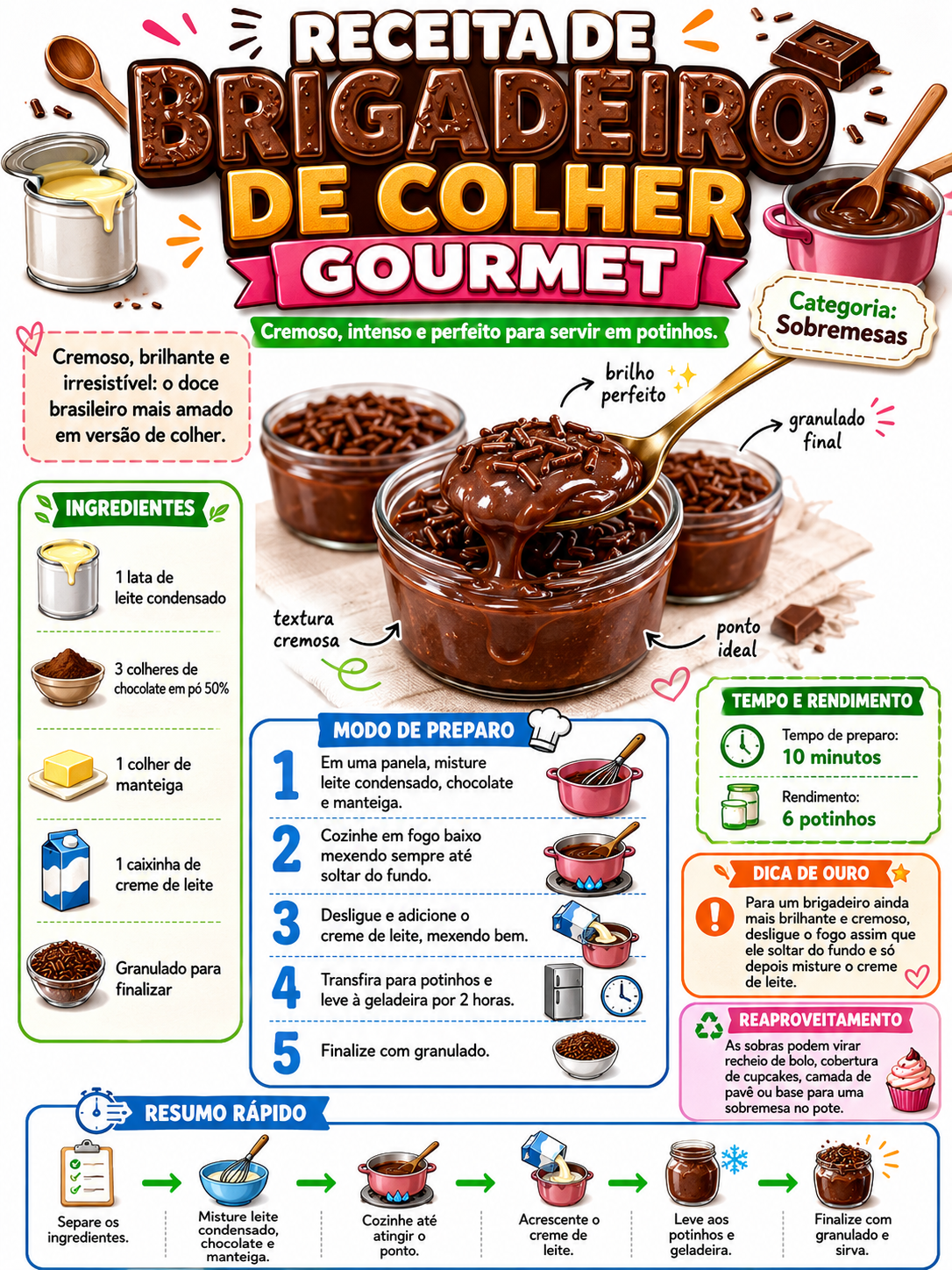 Brigadeiro de Colher Gourmet