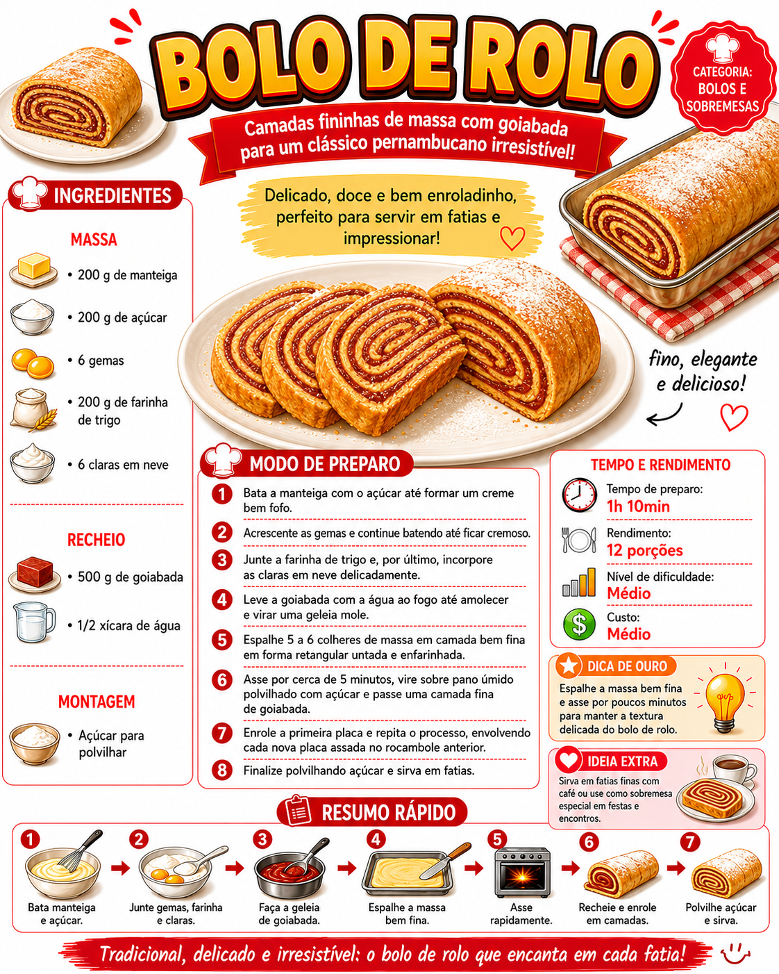 Bolo de Rolo