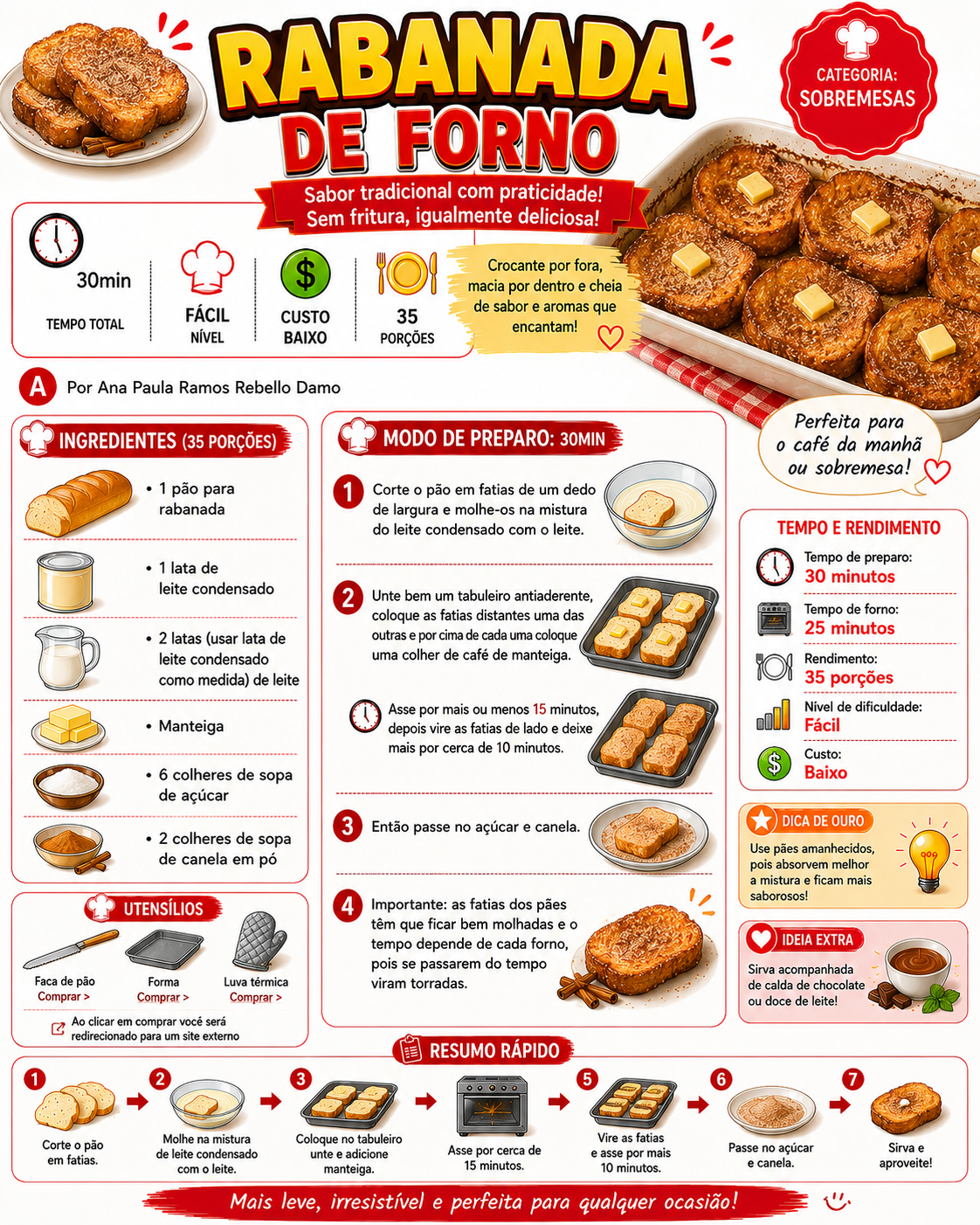 Rabanada de Forno