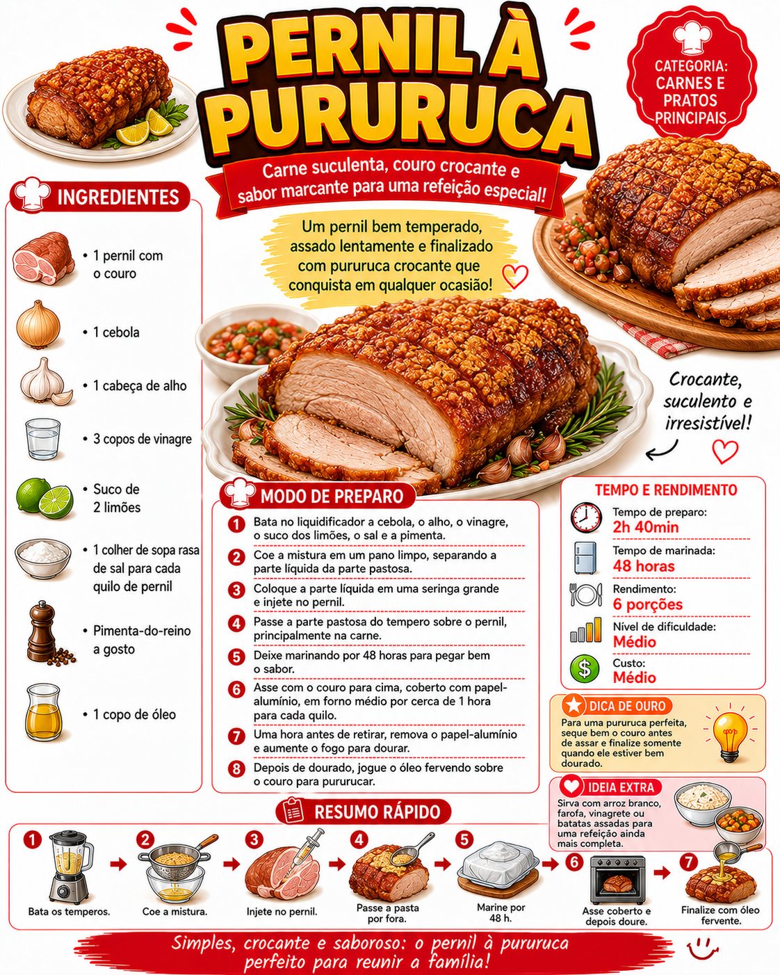 Pernil à Pururuca
