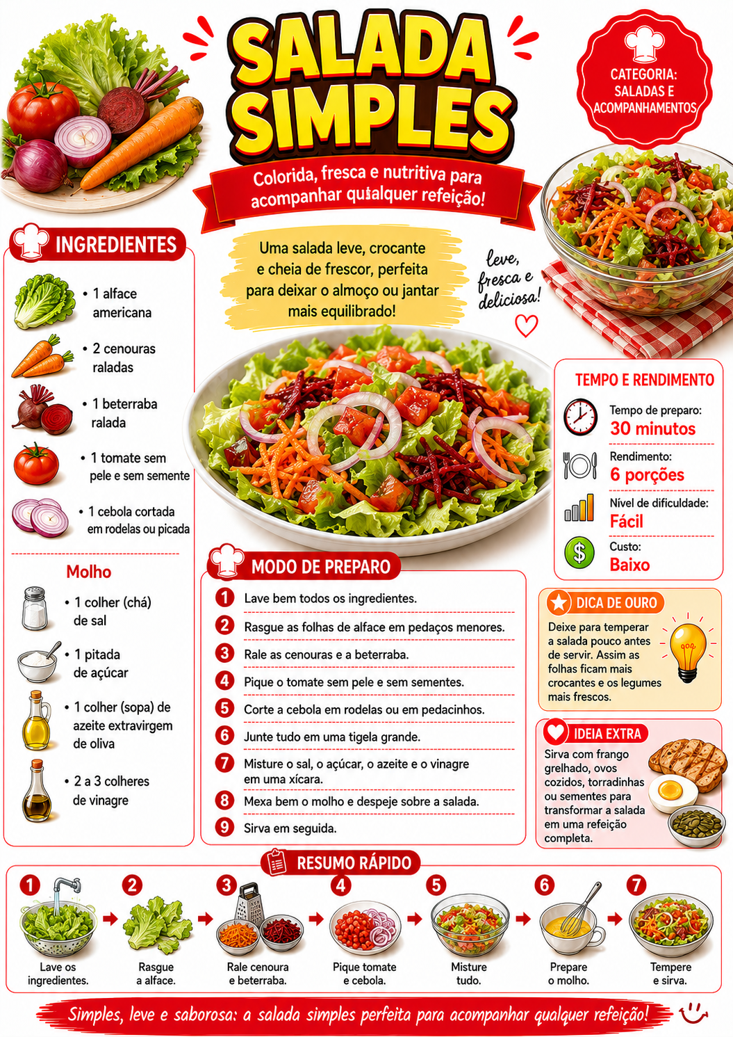 Salada Simples