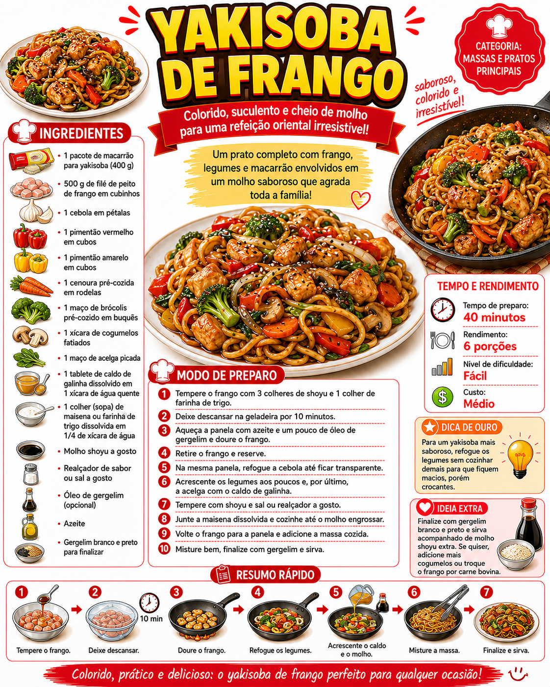 Yakissoba de Frango
