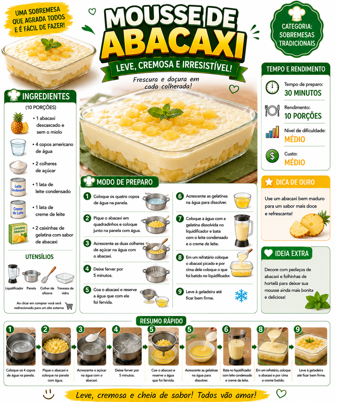 Mouse de Abacaxi