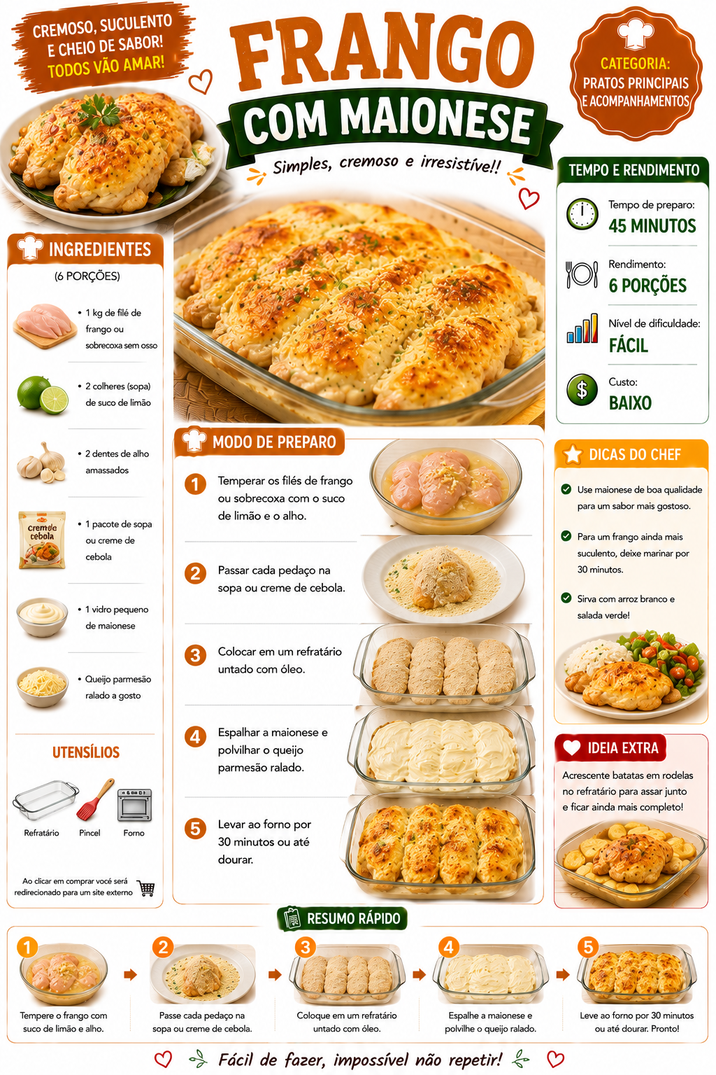 Frango com Maionese
