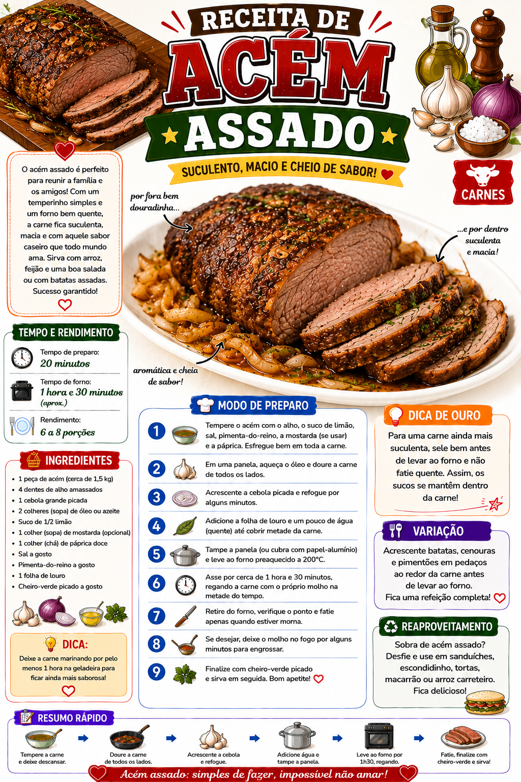 Acém Assado