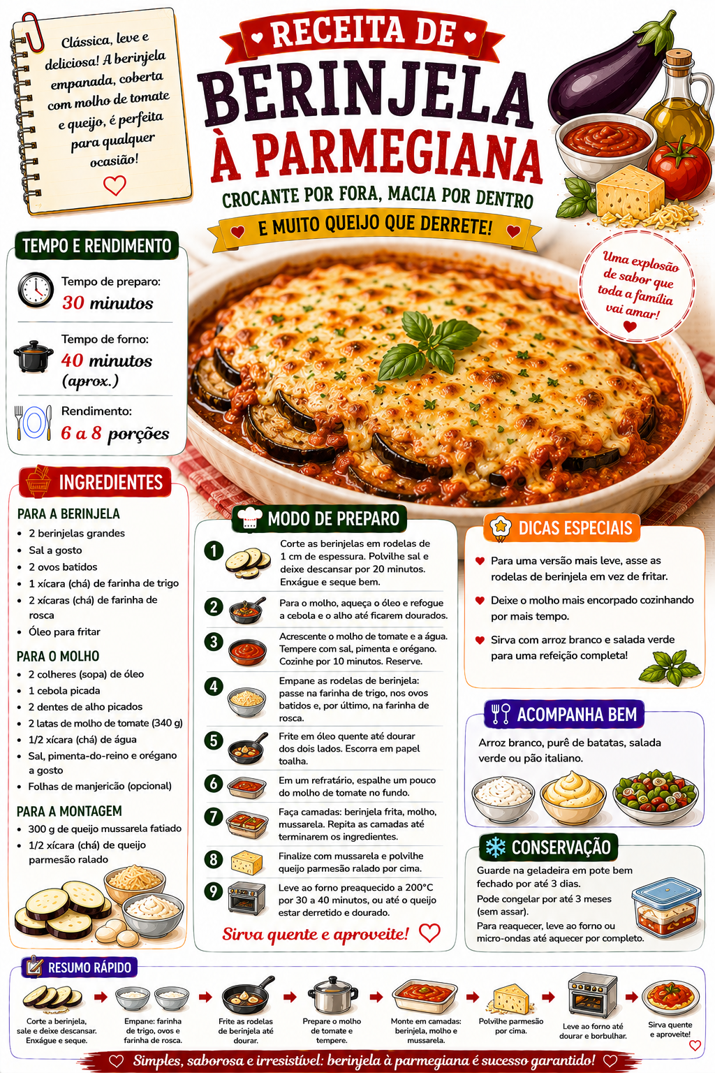 Berinjela à Parmegiana