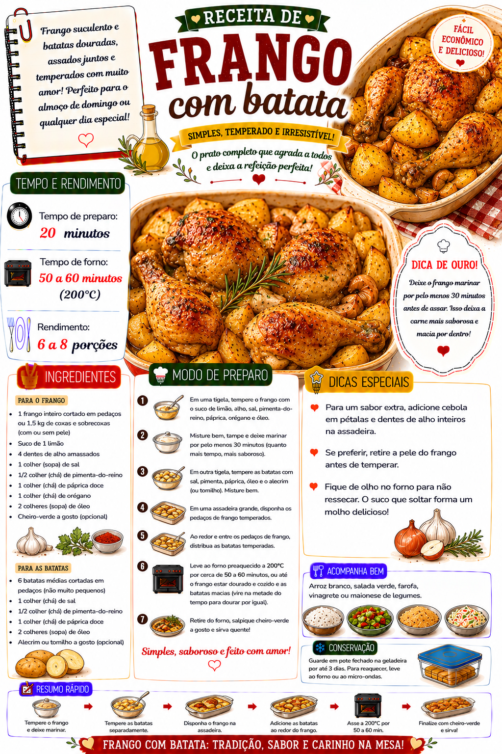 Frango com Batata