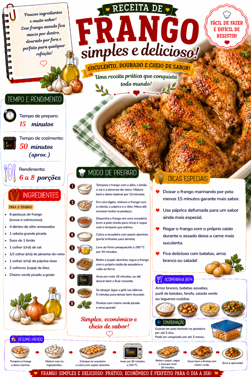Frango Simples Delicioso
