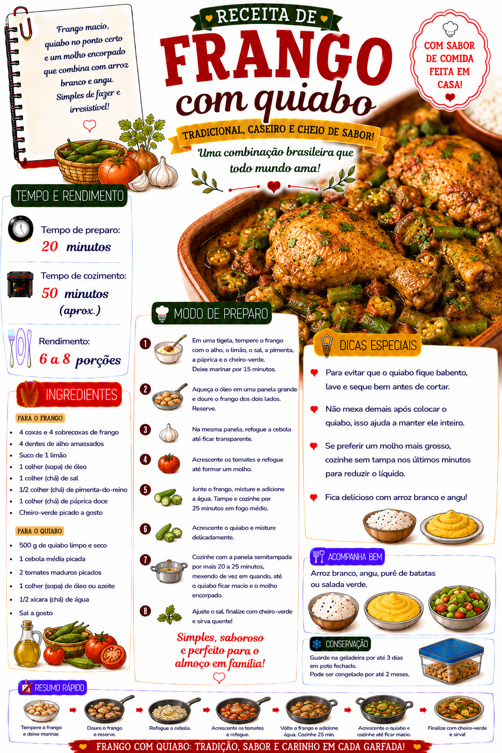 Frango com Quiabo
