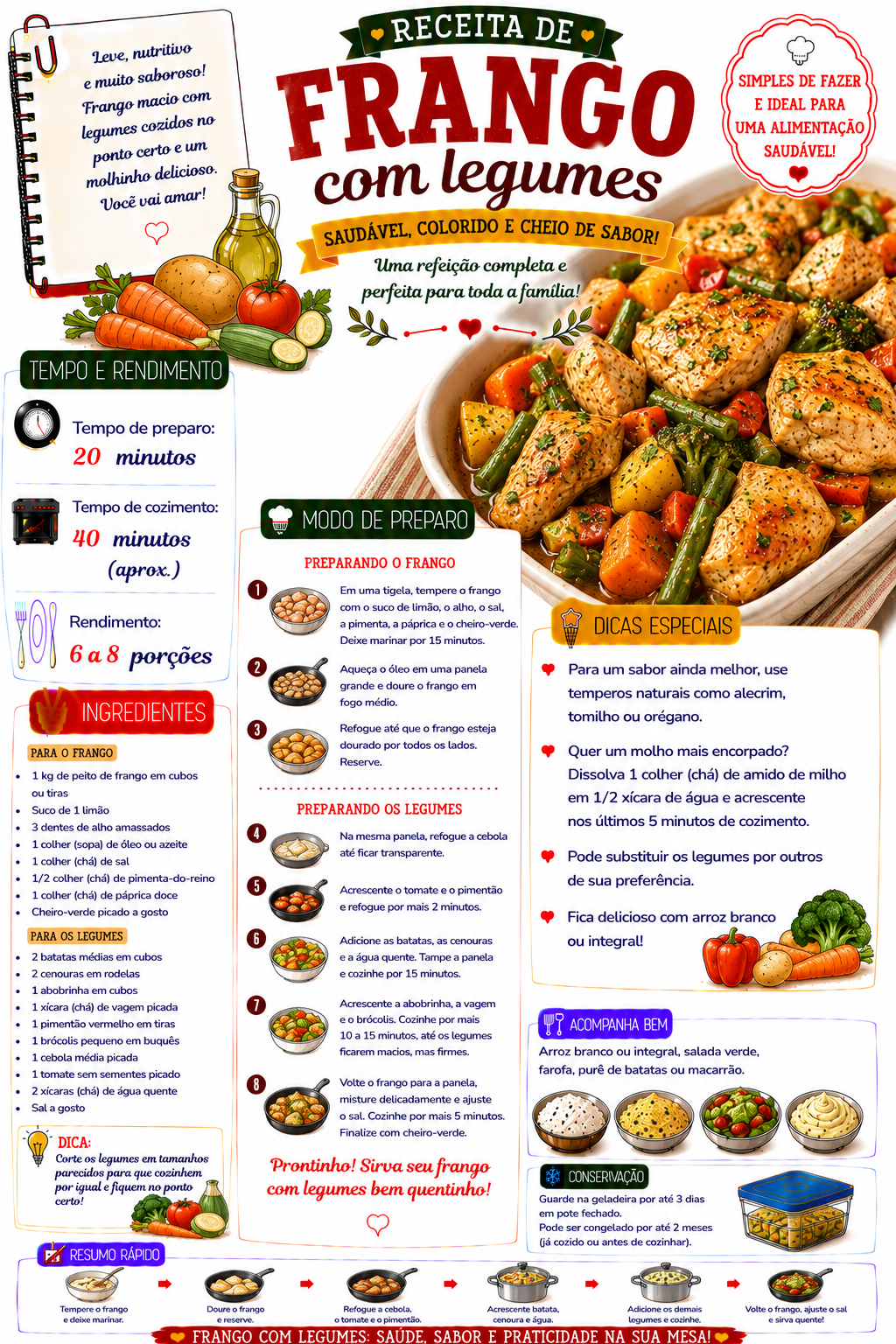 Frango com Legumes