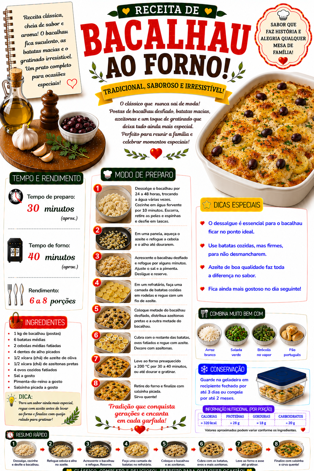 Bacalhau ao Forno