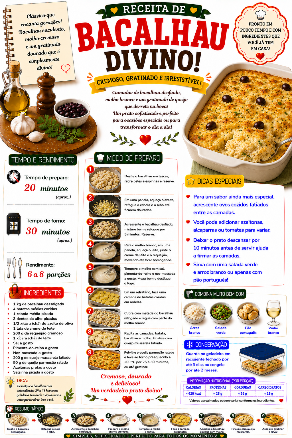 Bacalhau Delicioso