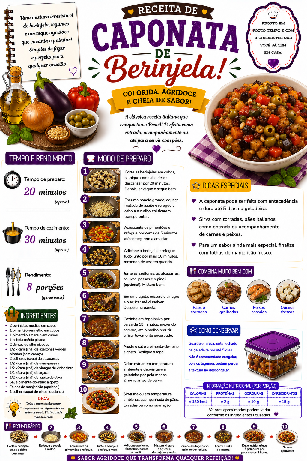 Caponata de Berinjela
