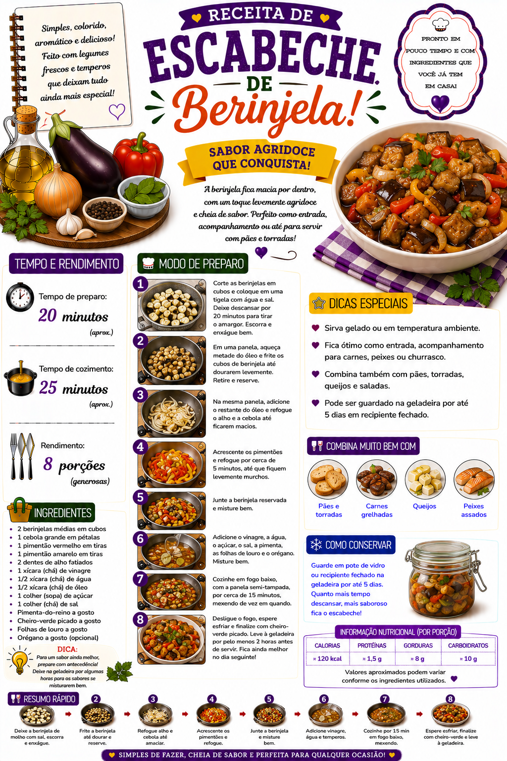 Escabeche de Berinjela