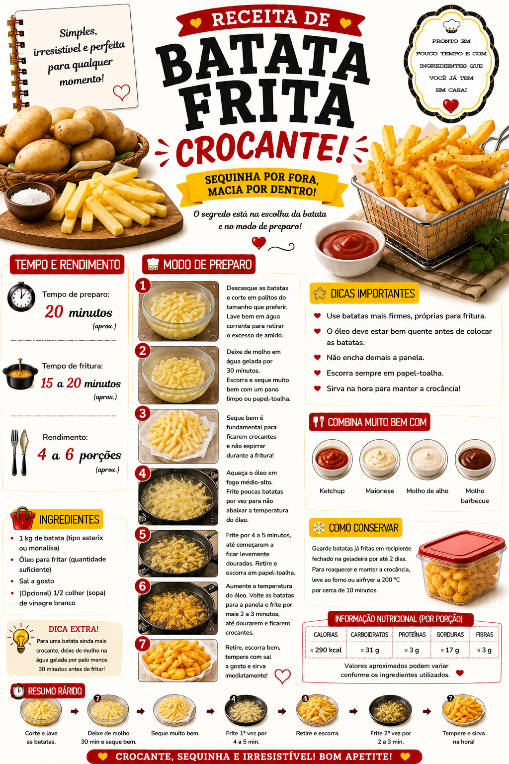 Batata Frita Crocante