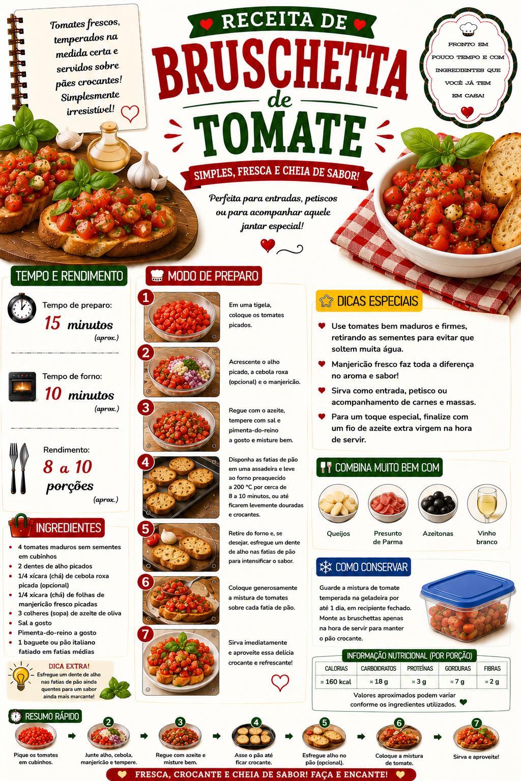 Bruschetta de Tomate