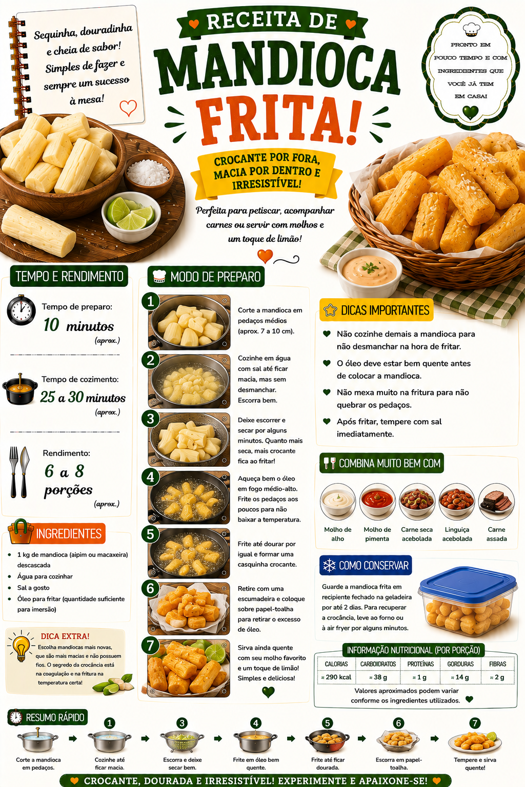 Mandioca Frita