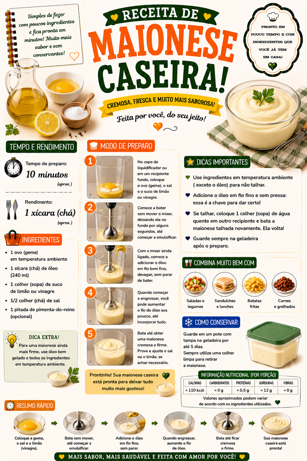 Maionese Caseira