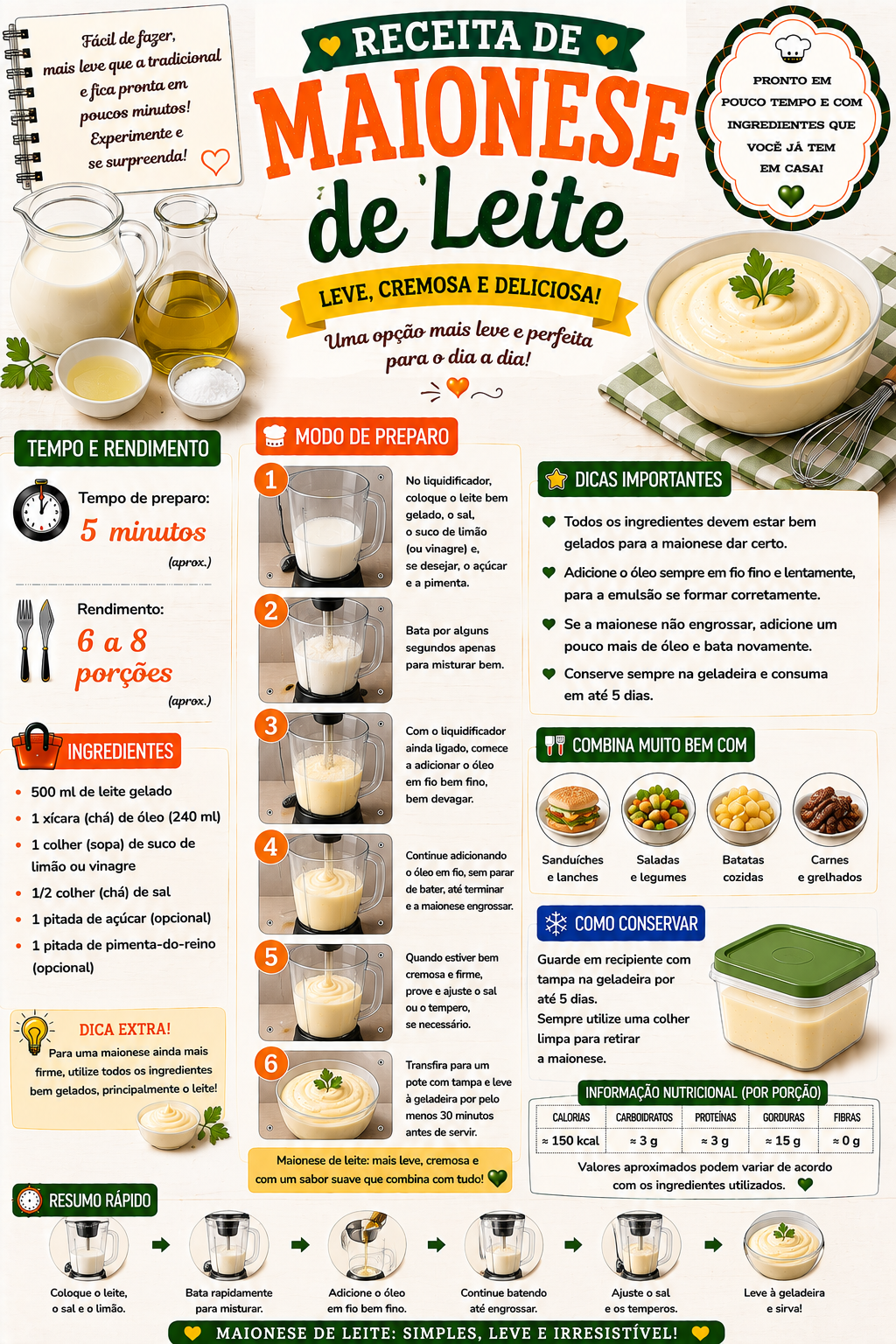 Maionese de Leite