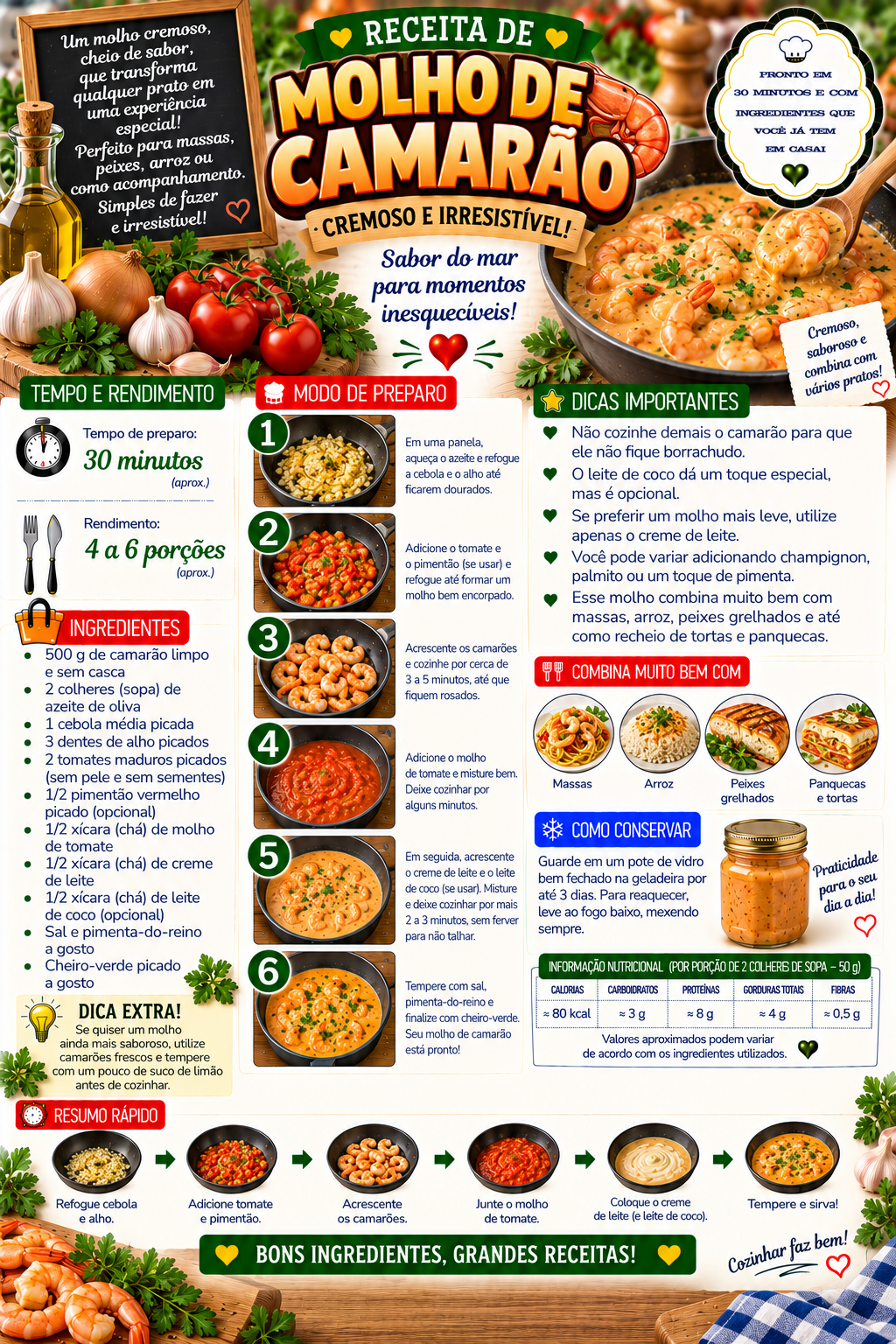 Molho de Camarão