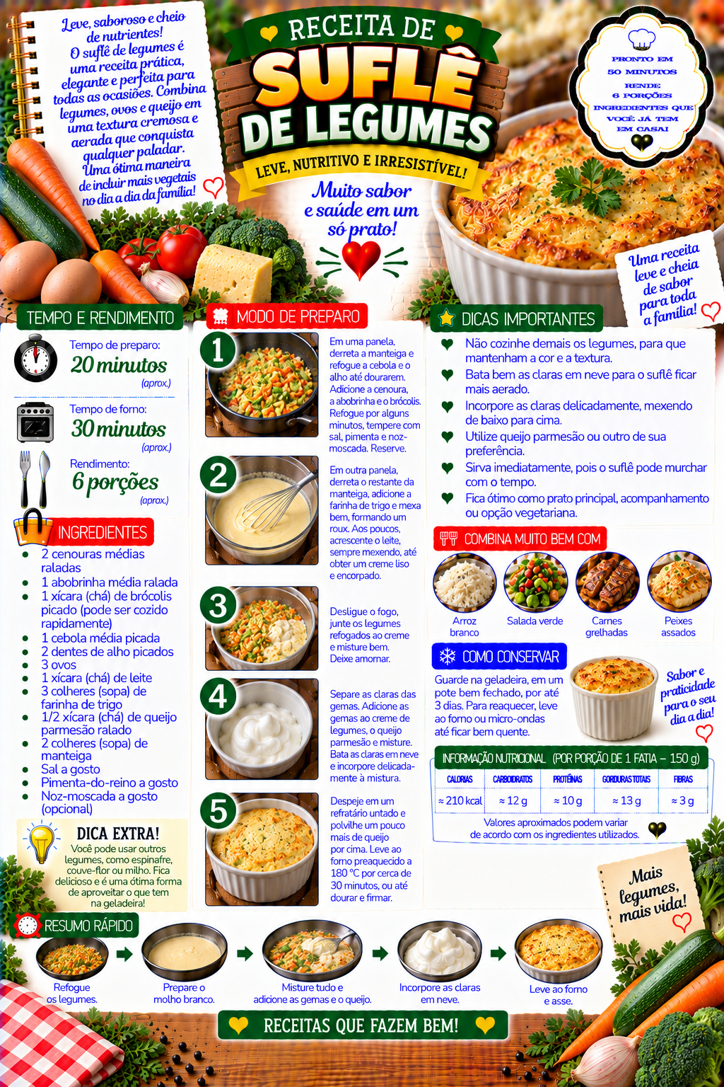 Souflé de Legumes