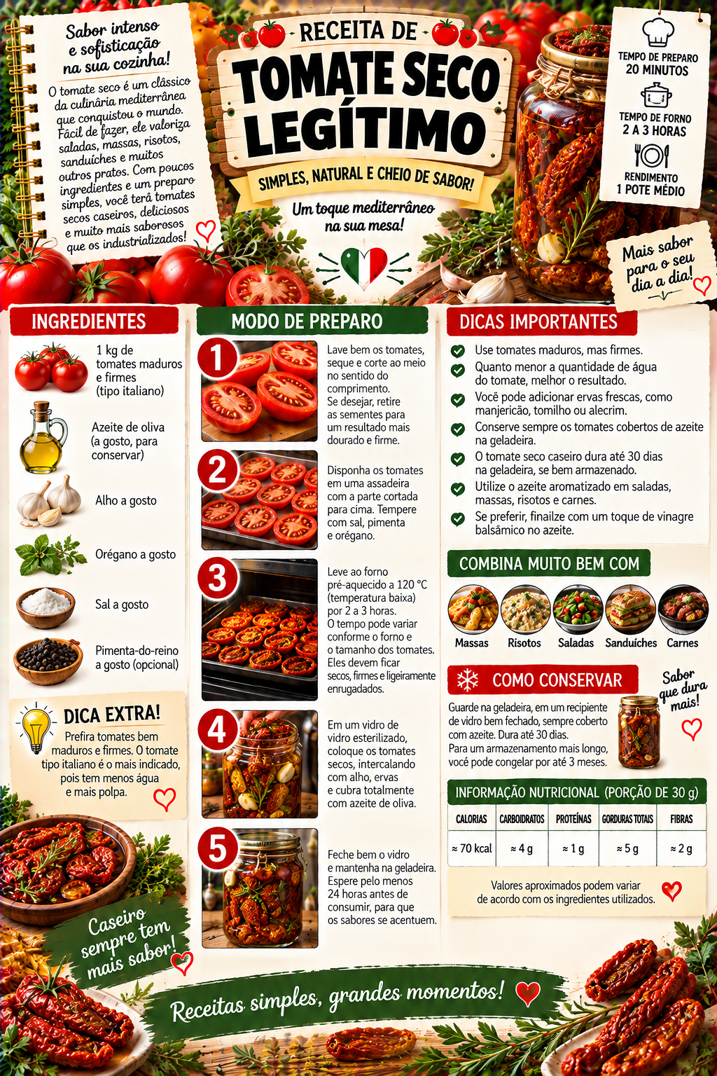 Tomate Seco Legítimo