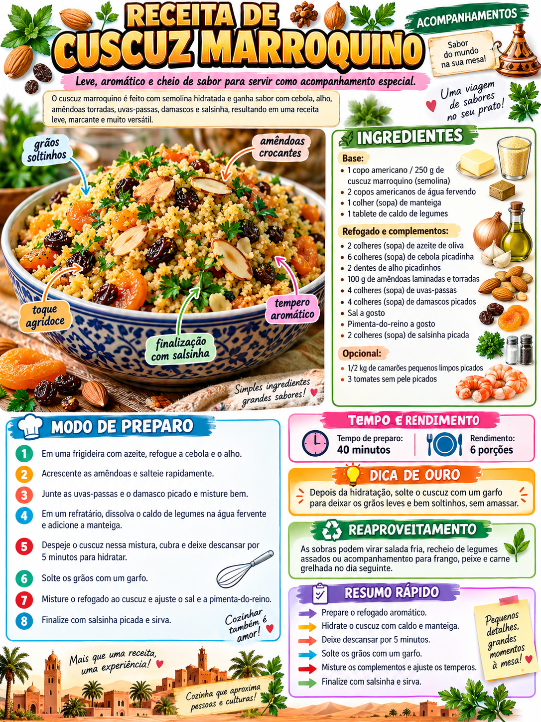 Cuscuz Marroquino