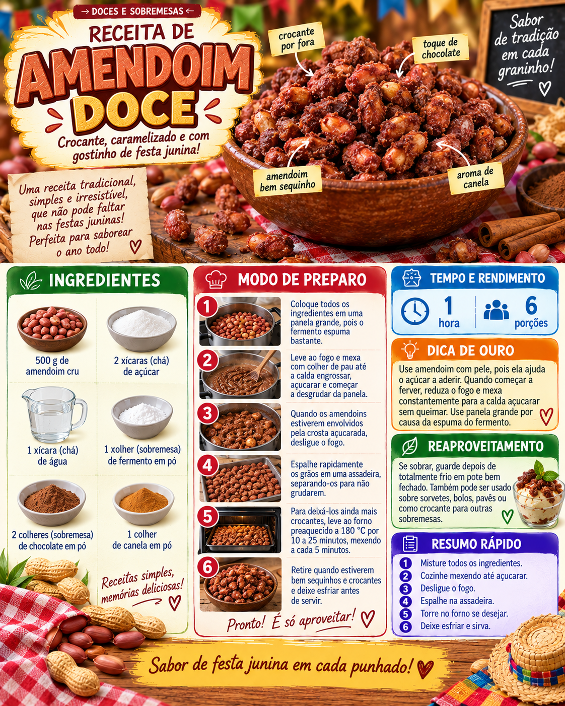 Amendoim Doce