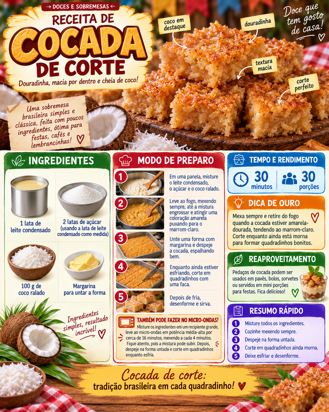 Cocada de Corte