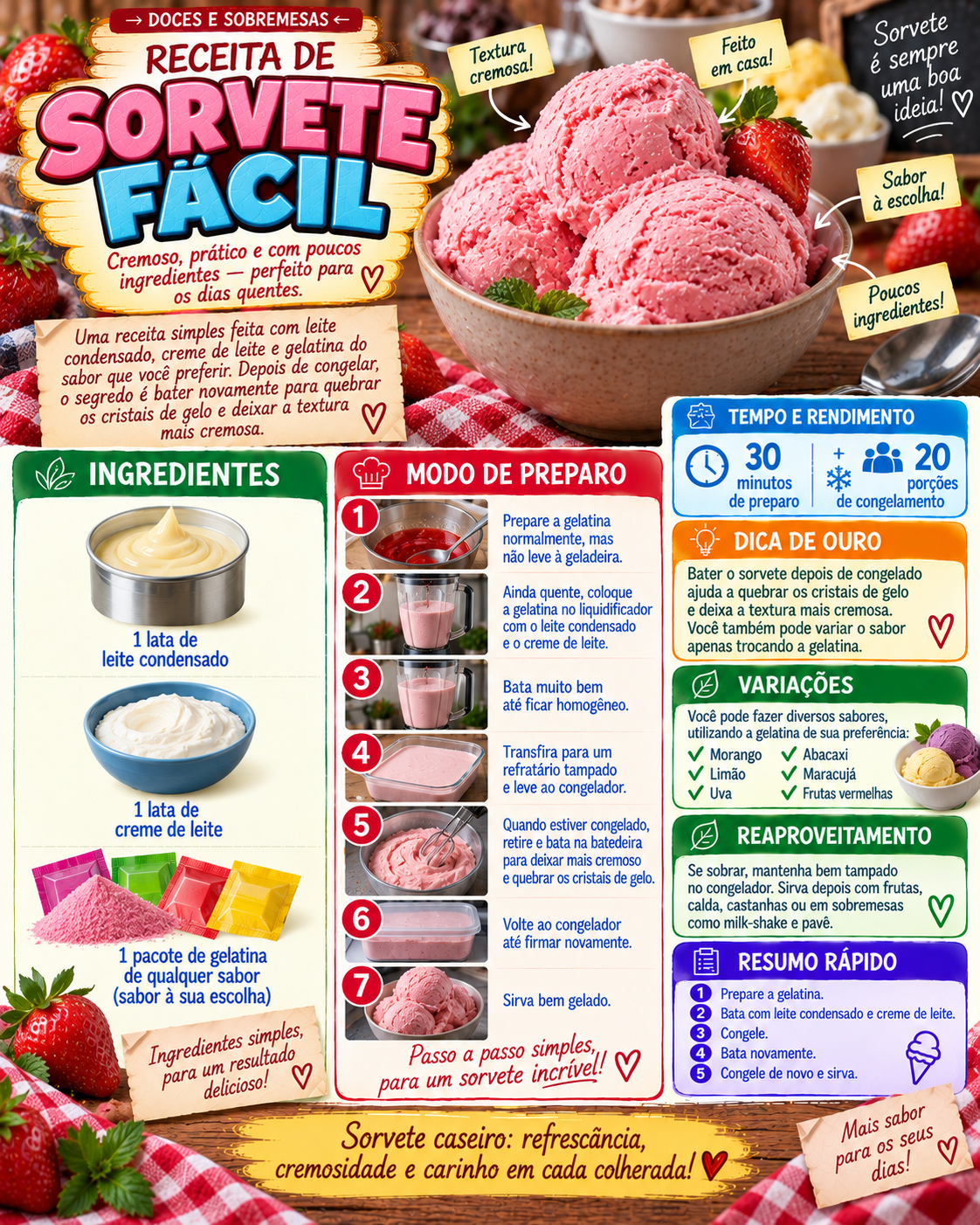 Sorvete Fácil