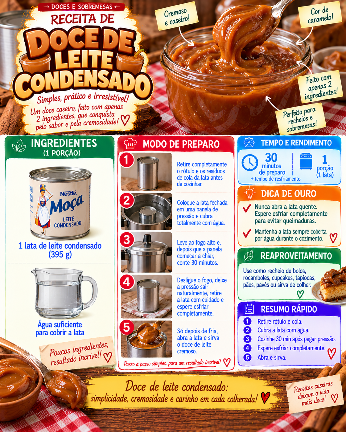 Doce de Leite Condensado