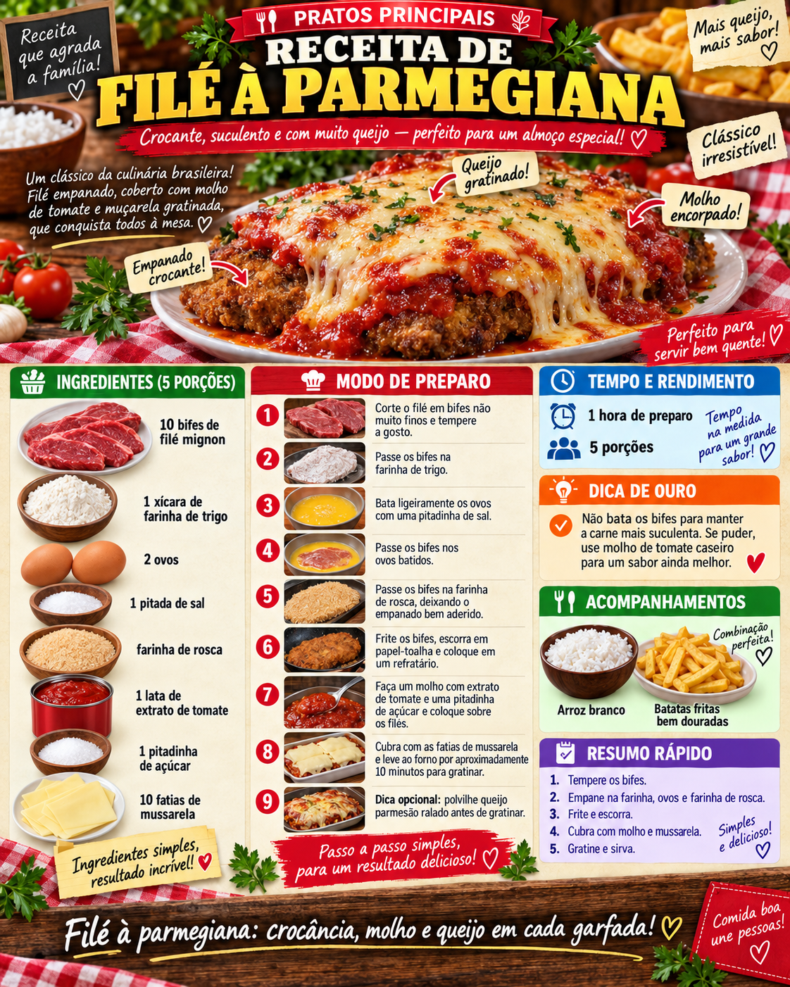 Filé à Parmegiana