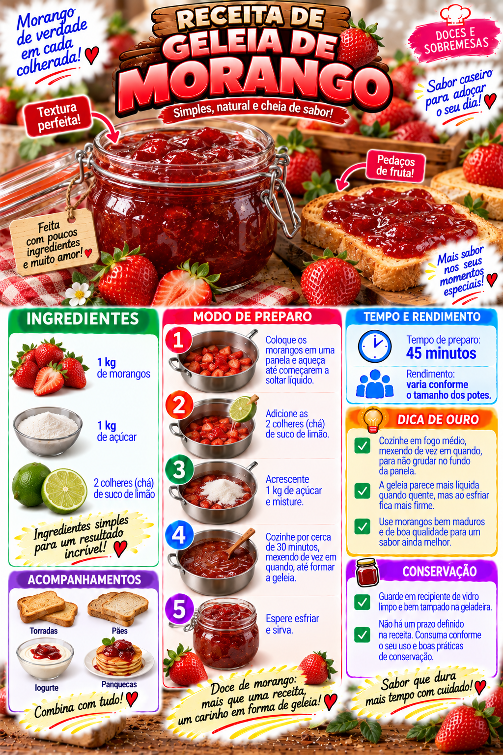Geléia de Morango
