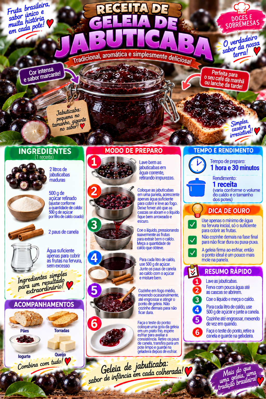 Geleia de Jabuticaba
