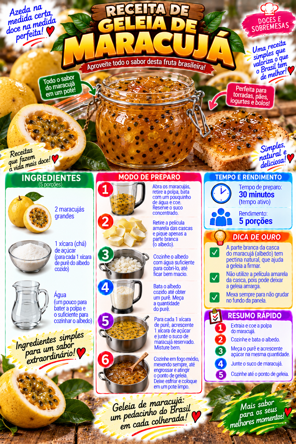Geleia de Maracujá