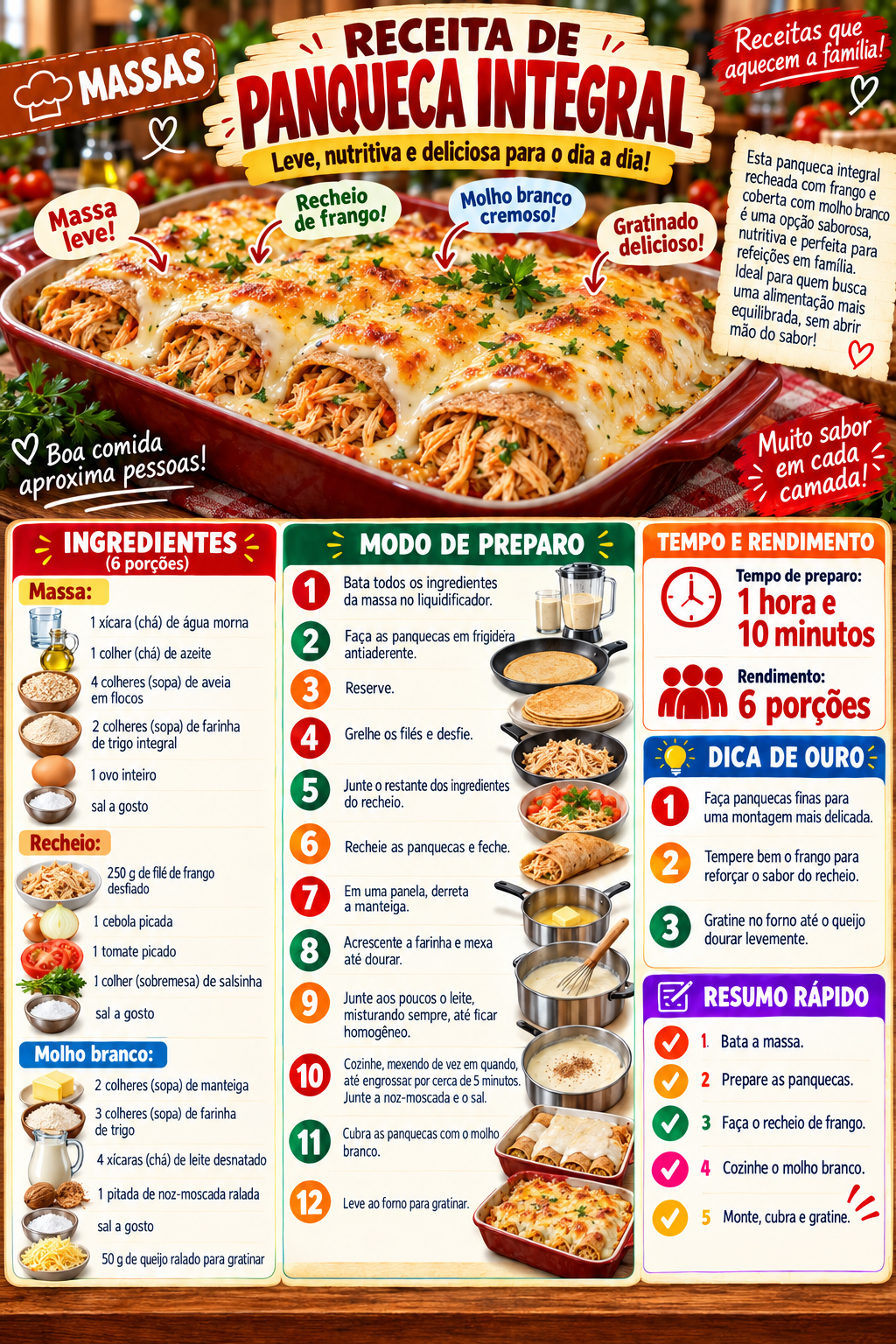 Panqueca Integral