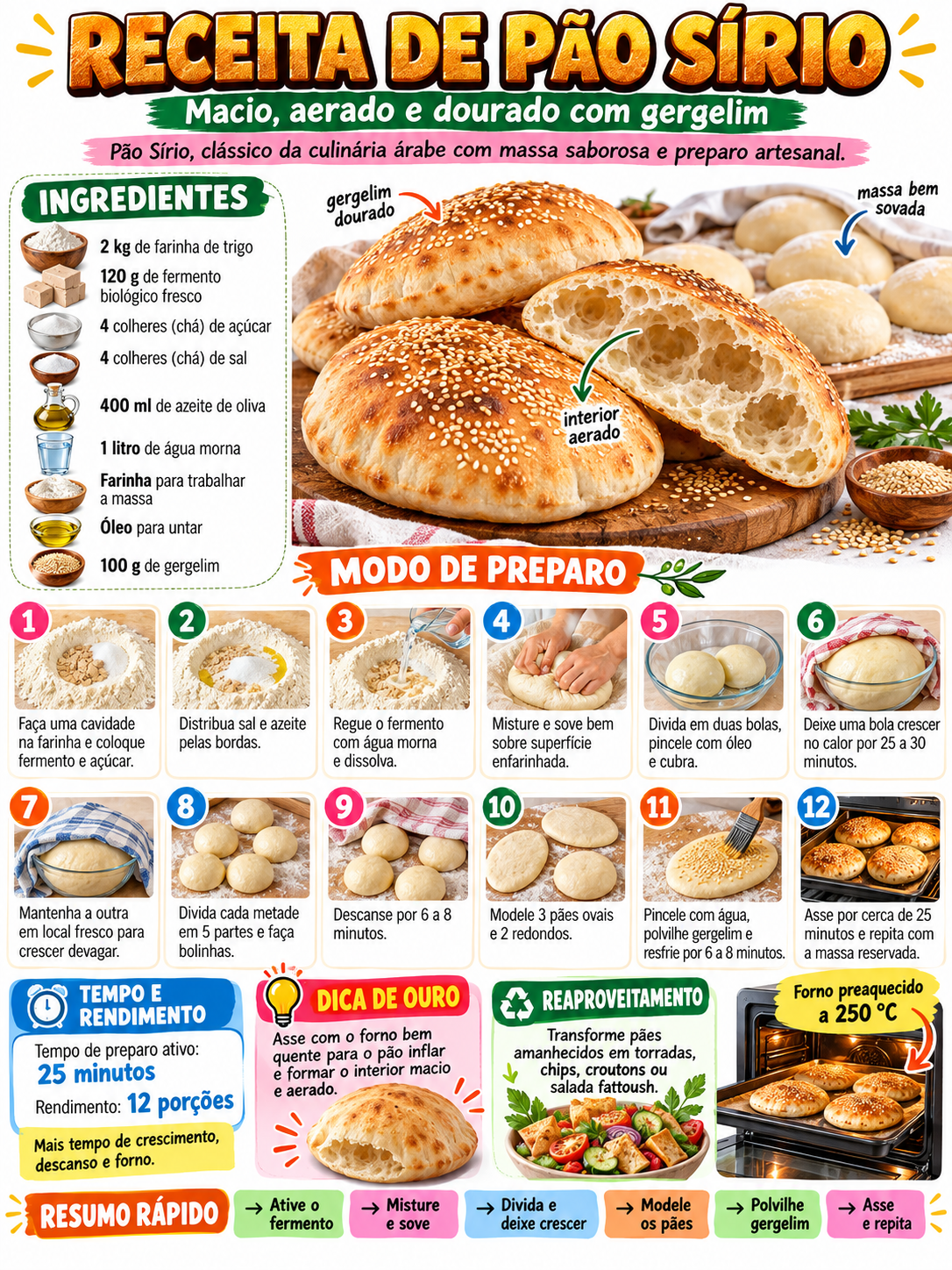 Pão Sírio