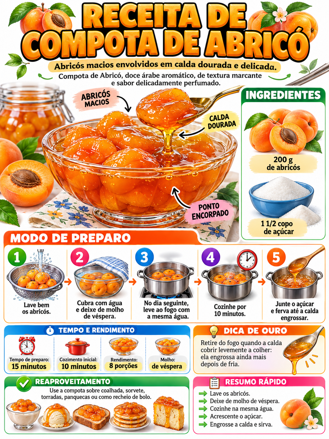 Compota De Abricó