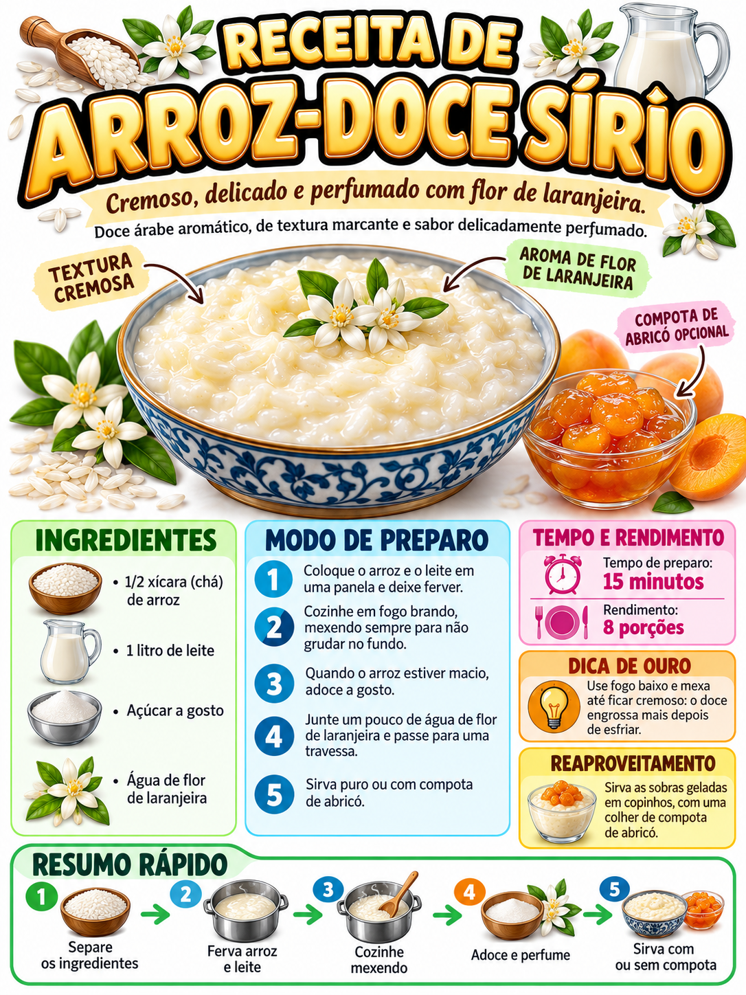 Arroz-Doce Sírio