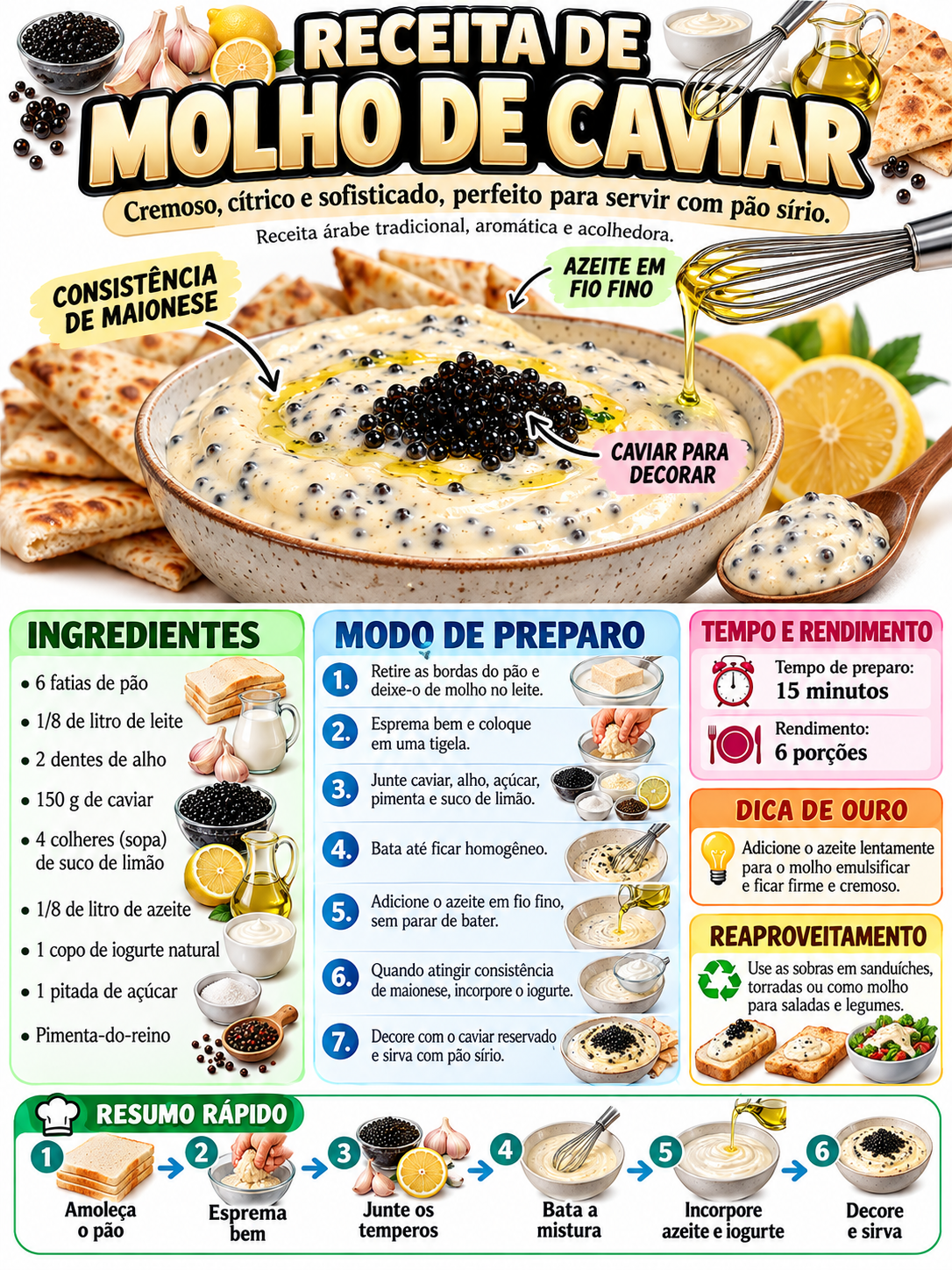 Molho De Caviar