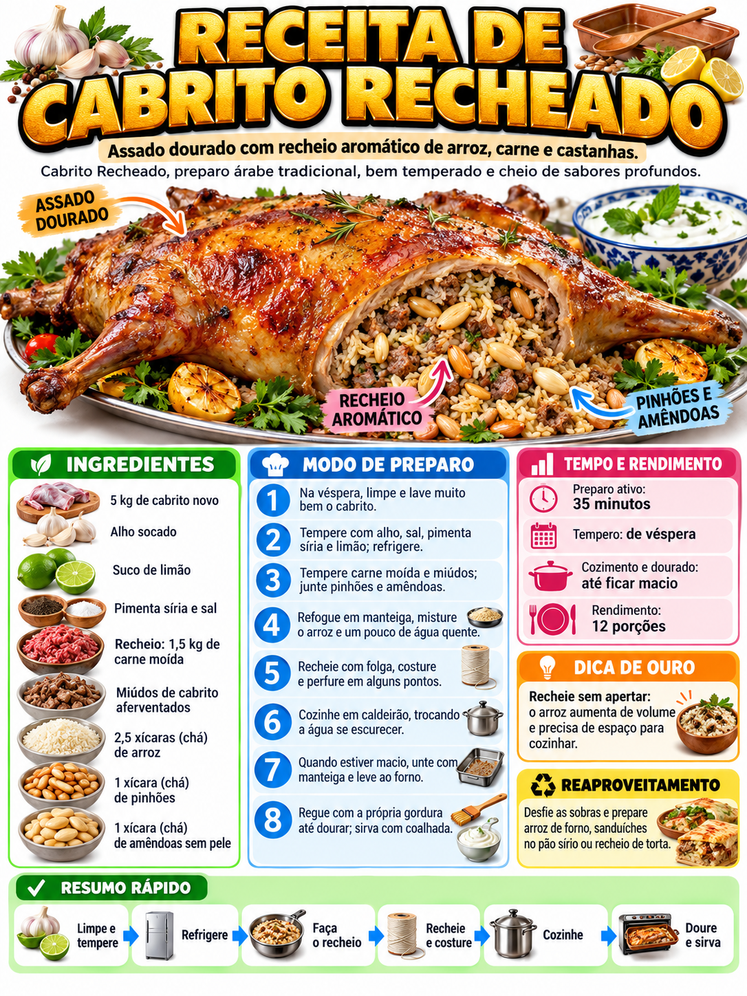 Cabrito Recheado