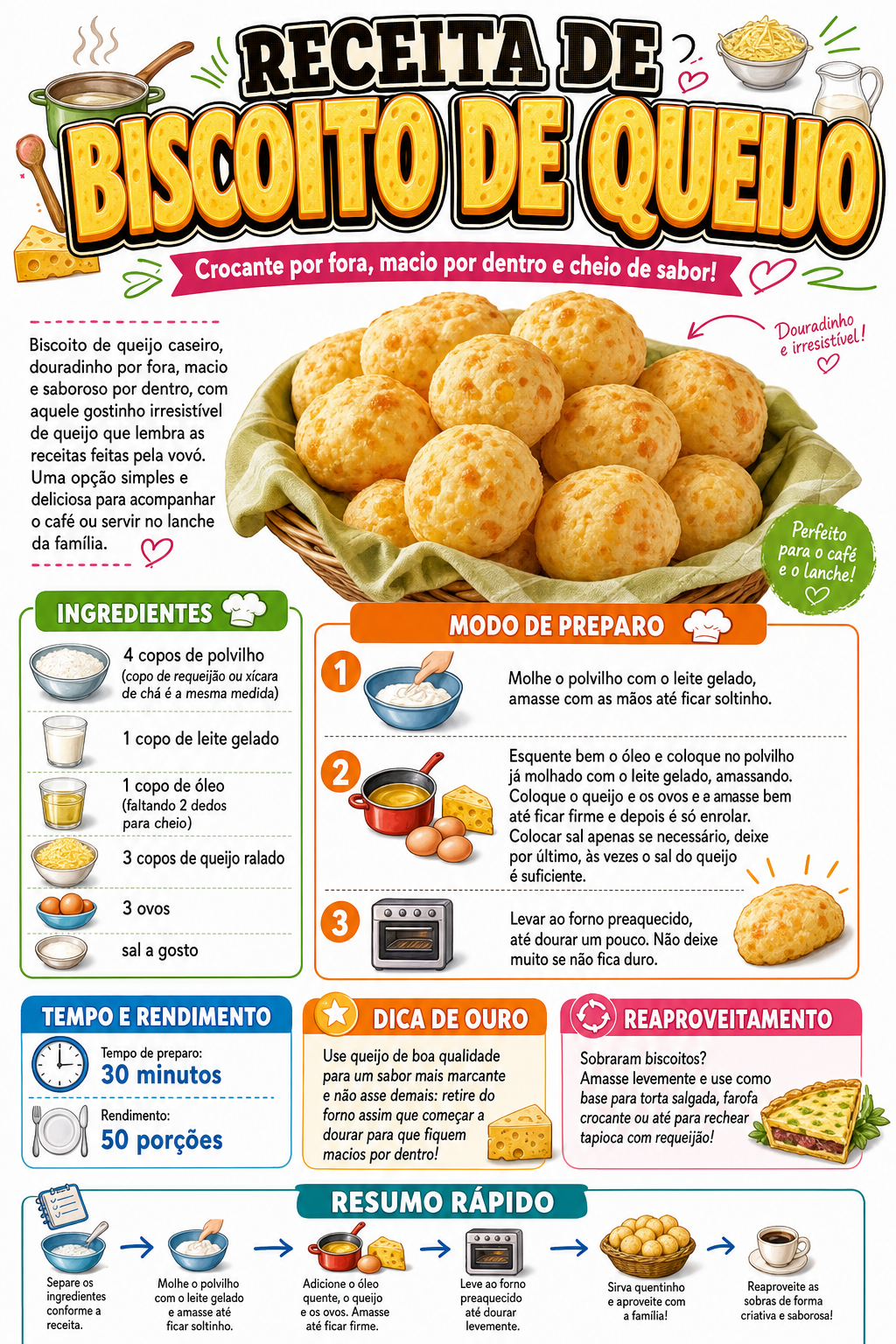 Biscoito de Queijo