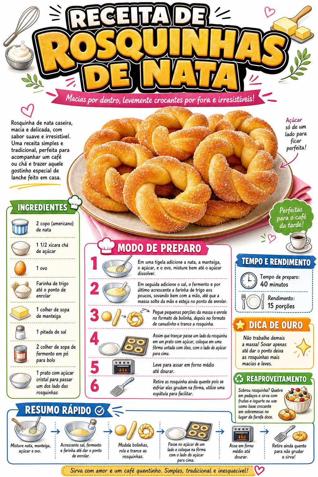 Rosquinhas de Nata