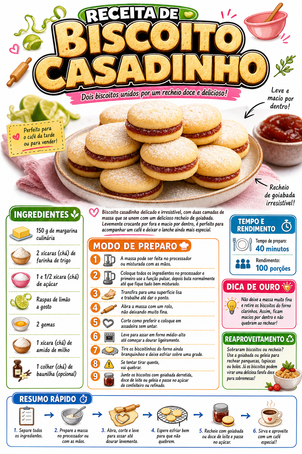 Biscoito Casadinho