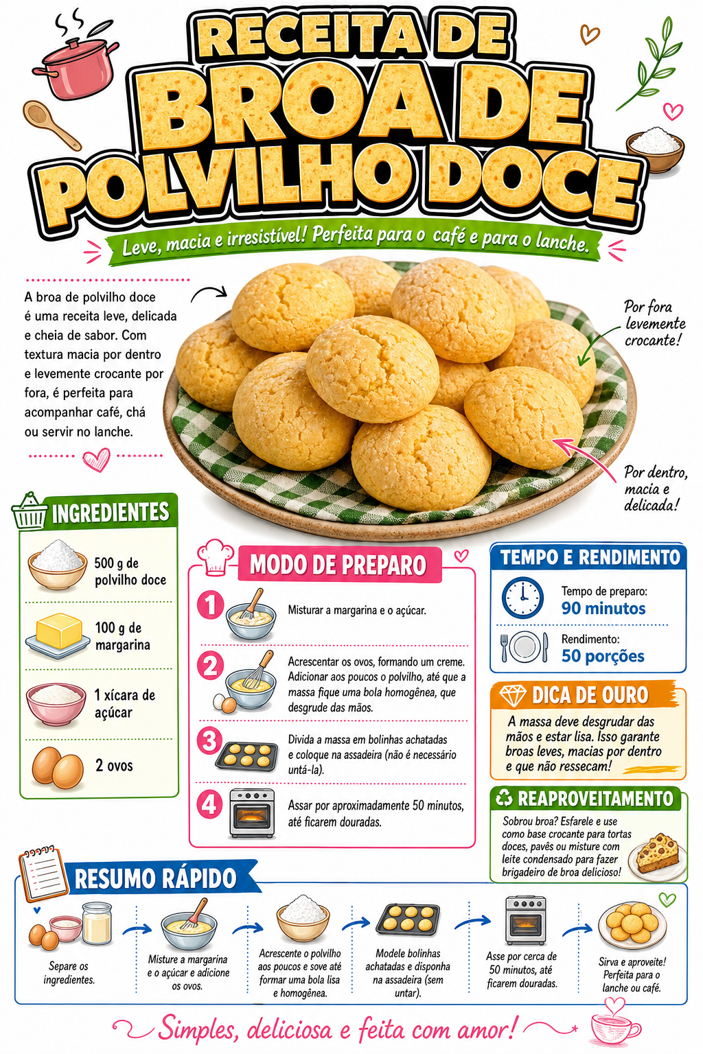 Broa de Polvilho Doce