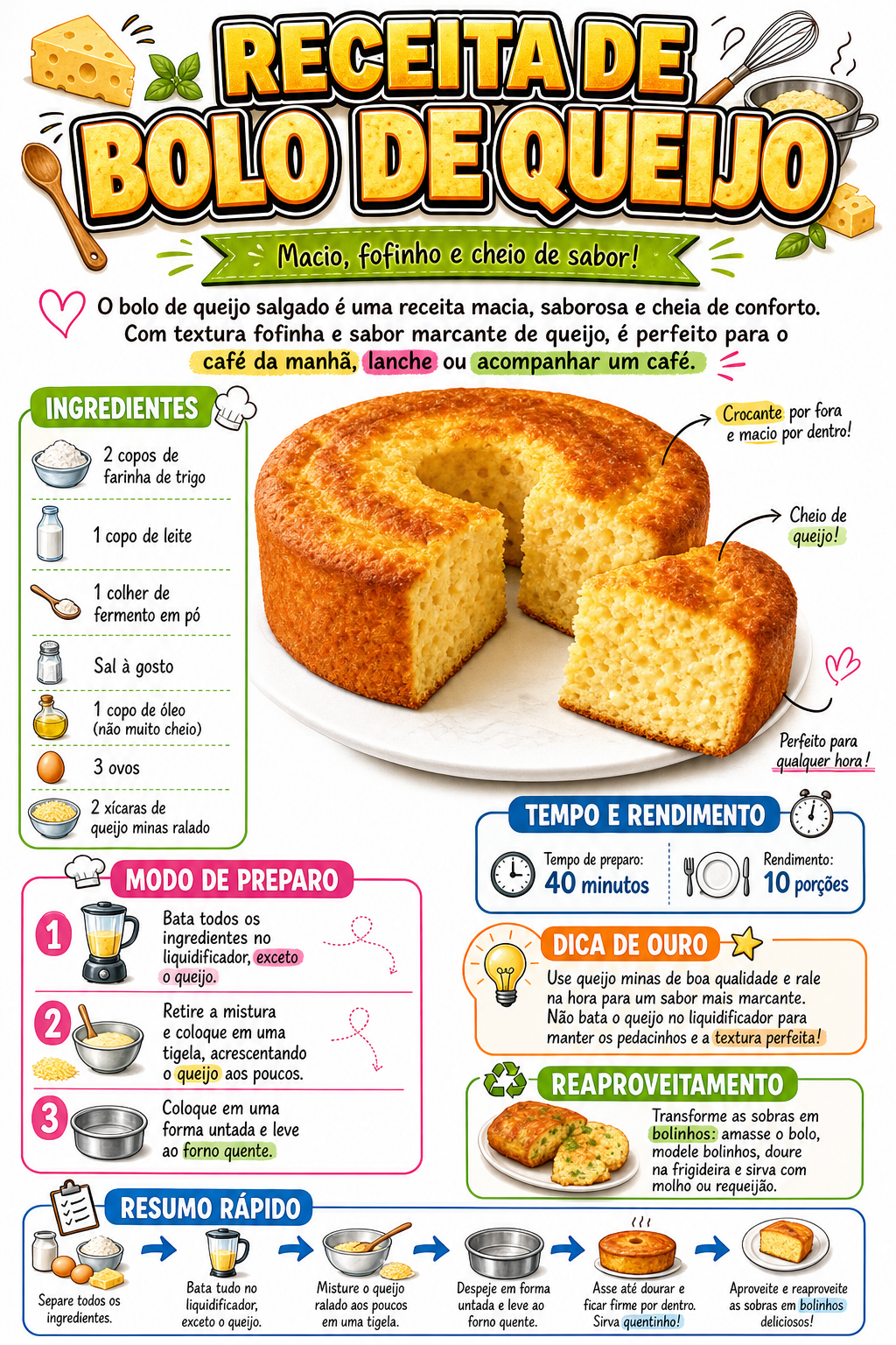 Bolo de Queijo