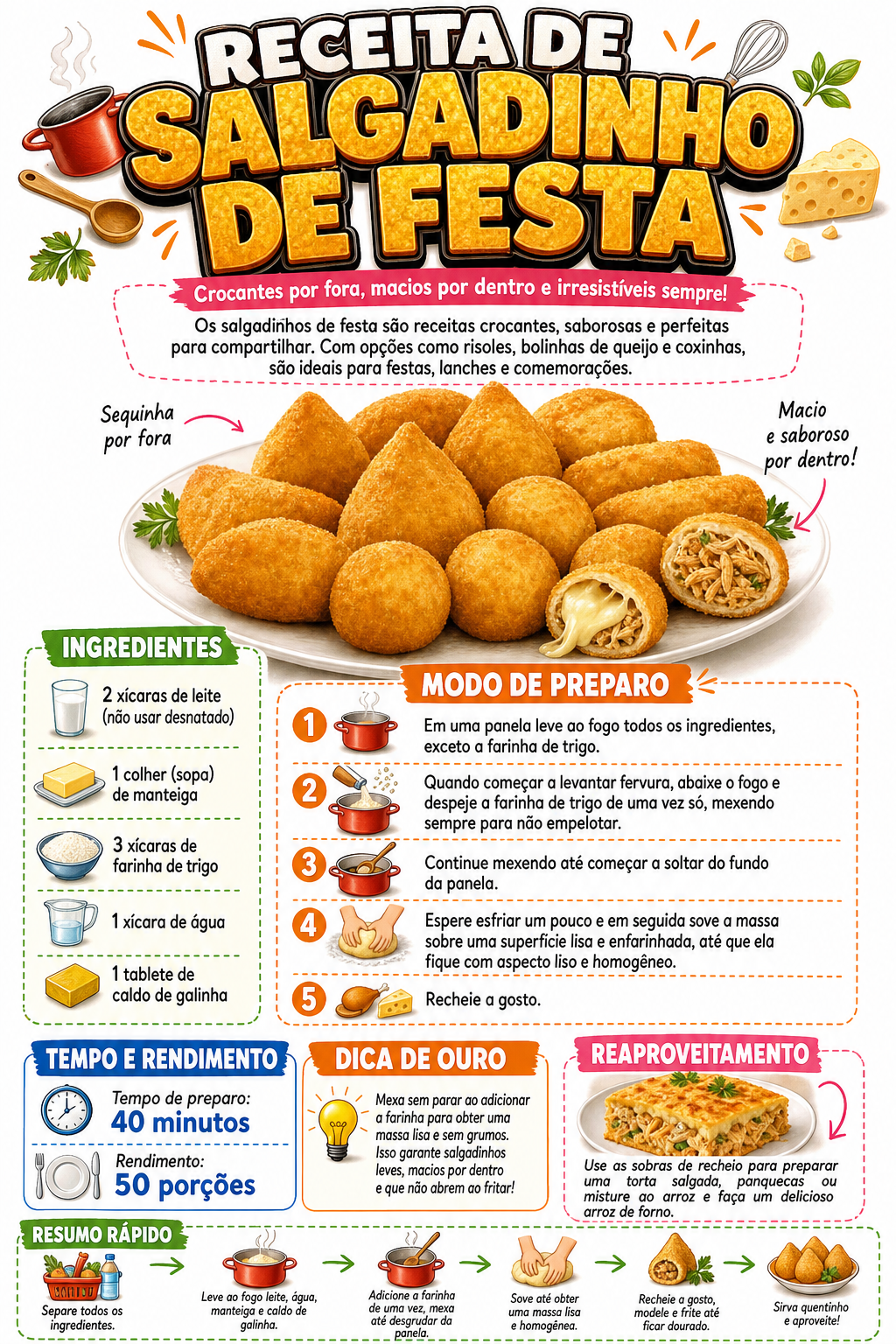 Salgadinho de Festa