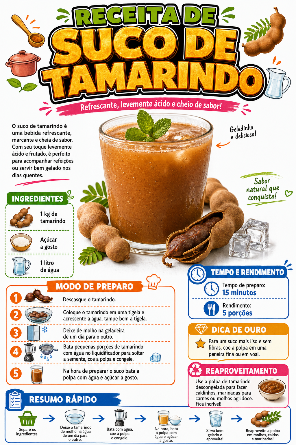 Suco de Tamarindo