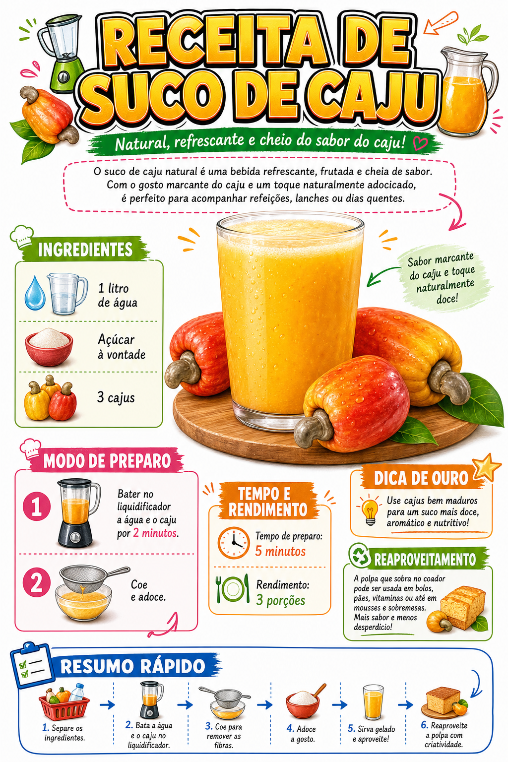 Suco de Caju