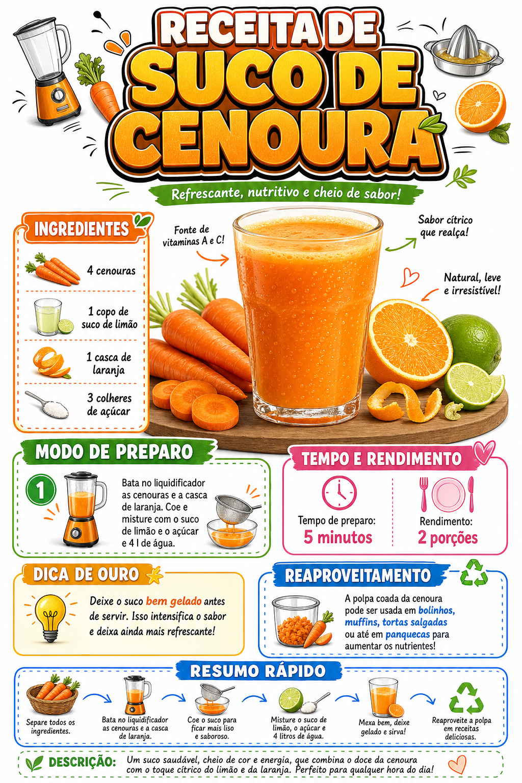 Suco de Cenoura